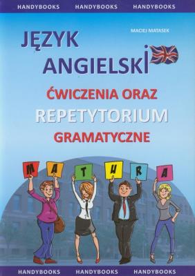 Okładka książki Język angielski. Ćwiczenia oraz repetytorium gram.