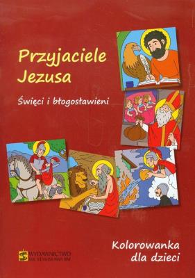Okładka książki Kolorowanka dla dzieci. Przyjaciele Jezusa