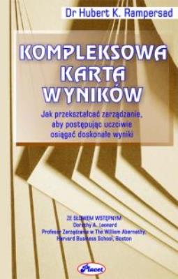 Kompleksowa Karta Wyników. Autor: Rampersad Hubert. SmakLiter.pl Okładka książki Kompleksowa Karta Wyników