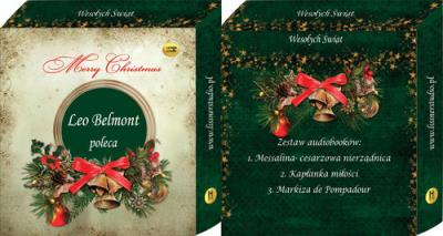 Leo Belmont - Zestaw świąteczny - Audiobook. Autor: Belmont Leo. SmakLiter.pl Okładka książki Leo Belmont - Zestaw świąteczny - Audiobook