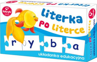 Literka po literce. Wydawca: Kukuryku. SmakLiter.pl Opakowanie Literka po literce