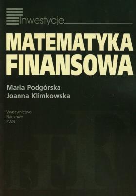 Okładka książki Matematyka finansowa