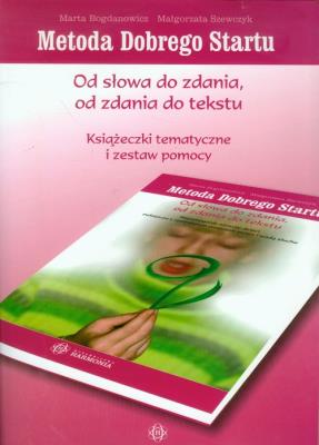 Metoda Dobrego Startu. Teczka. Autor: Marta Bogdanowicz, Szewczyk Małgorzata. SmakLiter.pl Okładka książki Metoda Dobrego Startu. Teczka