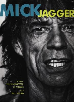 Mick Jagger. Autor: Altman Billy. SmakLiter.pl Okładka książki Mick Jagger