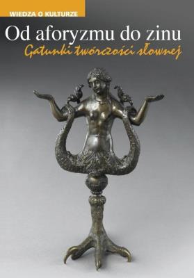 Od aforyzmu do zinu. Autor: Rakoczy Marta, Rodak Paweł. SmakLiter.pl Okładka książki Od aforyzmu do zinu