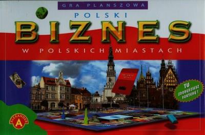 Opakowanie Polski biznes w polskich miastach mały ALEX