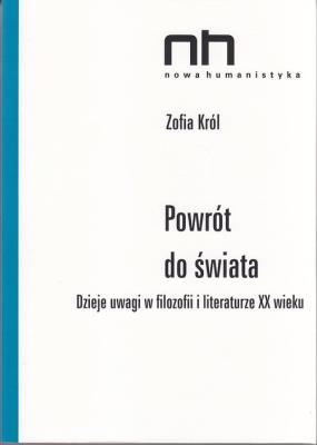 Okładka książki Powrót do świata