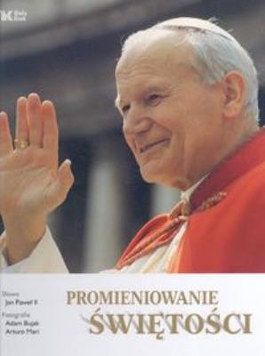 Promieniowanie świętości wer. ang Biały Kruk. Autor: Bujak Adam. SmakLiter.pl Okładka książki Promieniowanie świętości wer. ang Biały Kruk