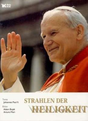 Okładka książki Promieniowanie świętości wer. niem Biały Kruk