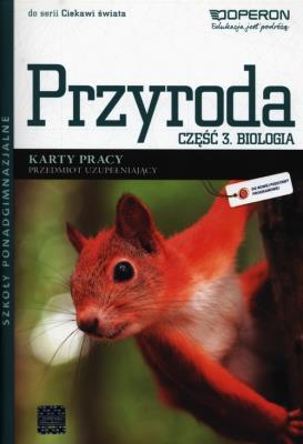 Przyroda LO cz.3 Biologia Ciekawi świata KP OPERON. Autor: Jolanta Holeczek. SmakLiter.pl Okładka książki Przyroda LO cz.3 Biologia Ciekawi świata KP OPERON
