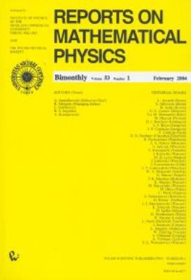 Opakowanie Reports on Mathematical Physics 53/1 wer.kraj.