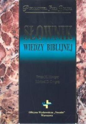 Okładka książki Słownik wiedzy biblijnej