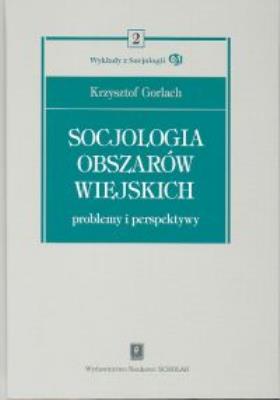 Okładka książki Socjologia obszarów wiejskich