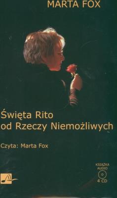 Święta Rito od Rzeczy Niemożliwych Audiobook. Autor: Marta Fox. SmakLiter.pl Okładka książki Święta Rito od Rzeczy Niemożliwych Audiobook