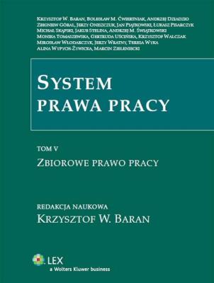 Okładka książki System prawa pracy