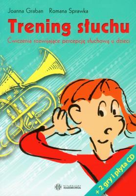 Okładka książki Trening słuchu z płytą CD