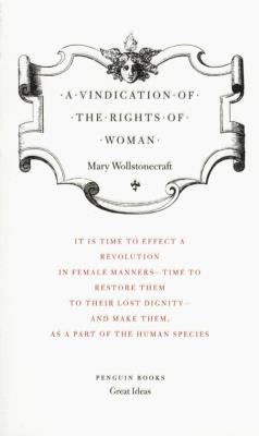 Vindication of the Rights of Woman. Autor: Mary Wollstonecraft. SmakLiter.pl Okładka książki Vindication of the Rights of Woman