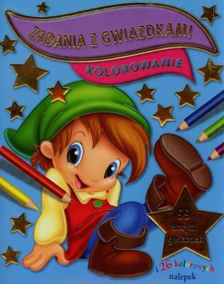Okładka książki Zadania z gwiazdkami - Kolorowanie