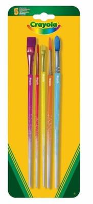 Zestaw pędzelków 5 szt. CRAYOLA. Wydawca: Crayola. SmakLiter.pl Opakowanie Zestaw pędzelków 5 szt. CRAYOLA