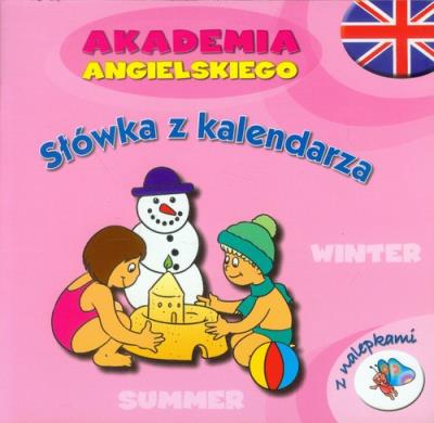 Okładka książki Akademia angielskiego. Słówka z kalendarza FK