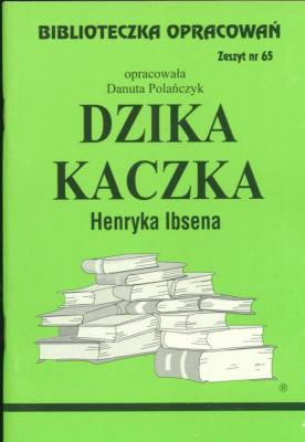 Okładka książki Biblioteczka opracowań nr 065 Dzika Kaczka