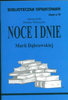 Okładka książki Biblioteczka opracowań nr 079 Noce i Dnie