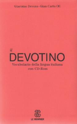 Okładka książki Devotino Vocabolario della lingua italiana con CD