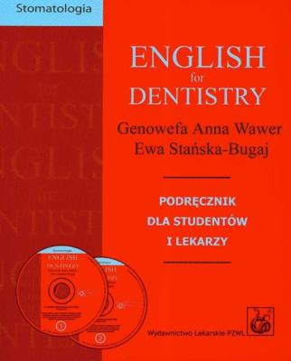 Okładka książki English for dentistry + CD