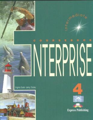 Enterprise 4 SB EXPRESS PUBLISHING. Autor: Evans Virginia, Dooley Jenny. SmakLiter.pl Okładka książki Enterprise 4 SB EXPRESS PUBLISHING