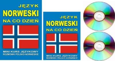 Język norweski na co dzień z płytami CD i MP3 Mini kurs językowy Rozmówki polsko-norweskie. Autor: praca zbiorowa. SmakLiter.pl Okładka książki Język norweski na co dzień z płytami CD i MP3 Mini kurs językowy Rozmówki polsko-norweskie