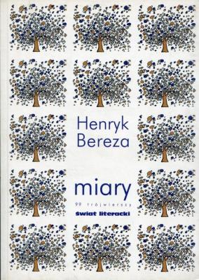 Miary. Autor: Bereza Henryk. SmakLiter.pl Okładka książki Miary