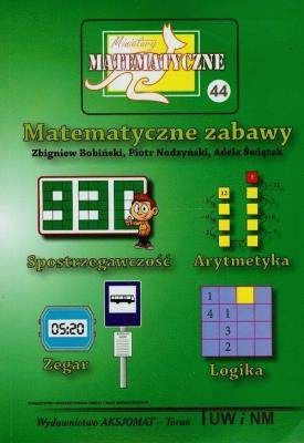 Miniatury matematyczne 44. Autor: Nodzyński Piotr, Świątek Adela. SmakLiter.pl Okładka książki Miniatury matematyczne 44