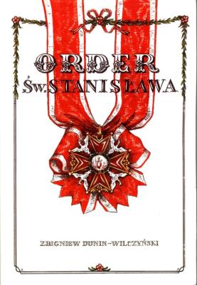 Okładka książki Order Św. Stanisława