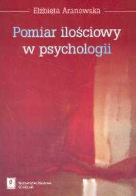 Okładka książki Pomiar ilościowy w psychologii