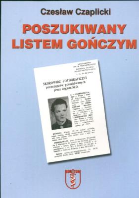Okładka książki Poszukiwany listem gończym