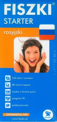 Rosyjski. Fiszki - Starter w.2013. Autor: Perczyńska Kinga, dr Joanna Getka. SmakLiter.pl Okładka książki Rosyjski. Fiszki - Starter w.2013
