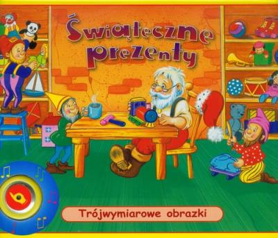 Okładka książki Trójwymiarowe obrazki - Świąteczne prezenty