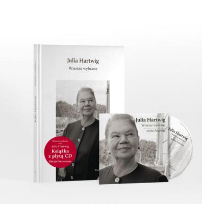Wiersze wybrane + CD Julia Hartwig. Autor: Hartwig Julia. SmakLiter.pl Okładka książki Wiersze wybrane + CD Julia Hartwig