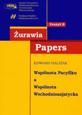 Okładka książki Wspólnota Pacyfiku a Wspólnota Wschodnioazjatycka