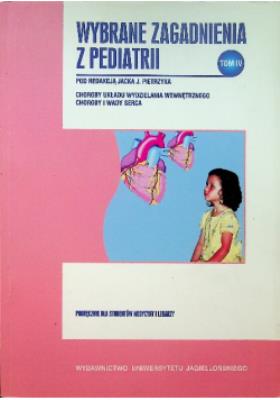 Okładka książki Wybrane zagadnienia z pediatrii tom 4