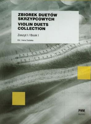 Okładka książki Zbiorek duetów skrzypcowych zeszyt 1