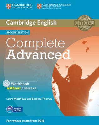 Complete Advanced Workbook without answers +CD. Autor: Matthews Laura, Thomas Barbara. SmakLiter.pl Okładka książki Complete Advanced Workbook without answers +CD