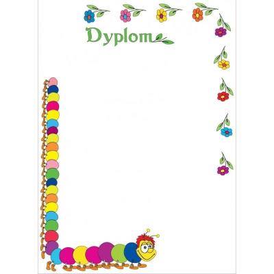 Opakowanie Dyplomy dziecięce Stonoga