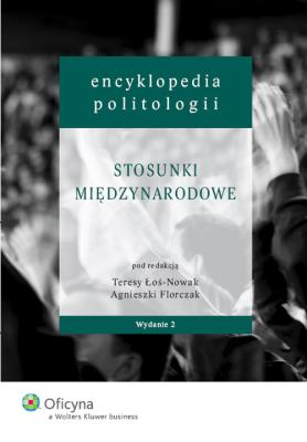 Okładka książki Encyklopedia politologii tom 5 Stosunki międzynarodowe