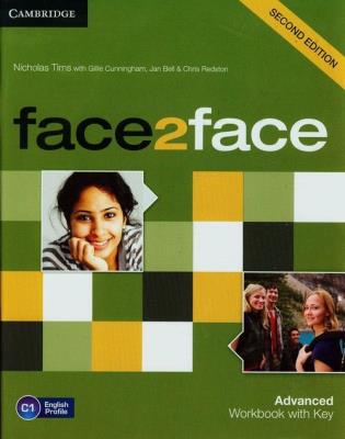 face2face Advanced Workbook with Key. Autor: Tims Nicholas, Cunningham Gillie, Bell Jan. SmakLiter.pl Okładka książki face2face Advanced Workbook with Key