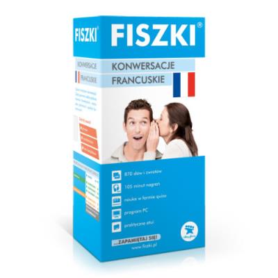 Francuski. Konwersacje. Autor: Patrycja Wojsyk. SmakLiter.pl Okładka książki Francuski. Konwersacje