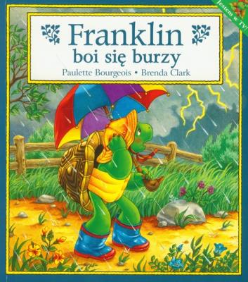 Okładka książki Franklin boi sie burzy