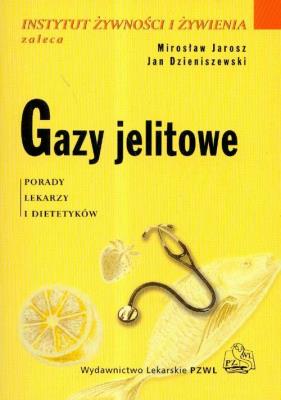 Gazy jelitowe w.2004 PZWL. Autor: Mirosław Jarosz, Jan Dzieniszewski. SmakLiter.pl Okładka książki Gazy jelitowe w.2004 PZWL