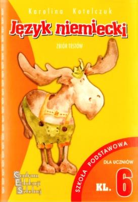 Okładka książki Język niemiecki - testy SP 6 CES WZ