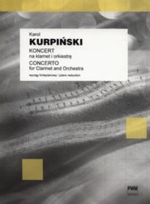 Okładka książki Koncert na klarnet i orkiestrę